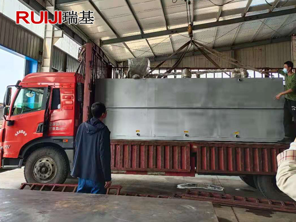 5000L PAM全自動加藥裝置發貨至湖北